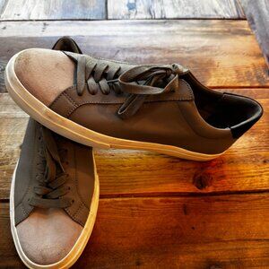 VINCE Men's Gray Fulton Low Top Lace Up Sneakers - Size 10